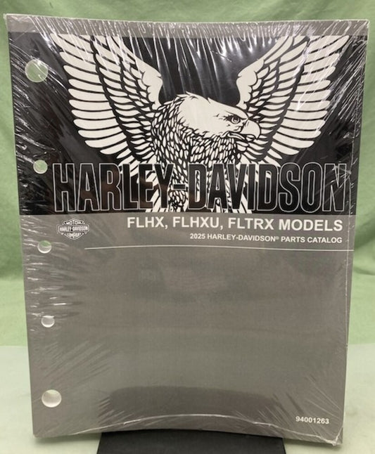Harley Davidson 94001263 FLHX, FLHXU, FLTRX Models Parts Catalog 2025 New Gen.