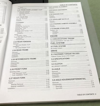 Harley Davidson 99601-15 Trike Models Service Manual Supplement 2015 New Gen.