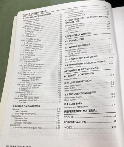 Harley Davidson 99601-15 Trike Models Service Manual Supplement 2015 New Gen.