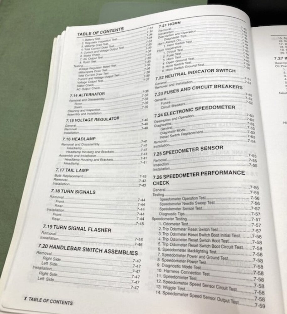 Buell 99492-10Y P3 Blast Model Factory Manual 2010 New Genuine