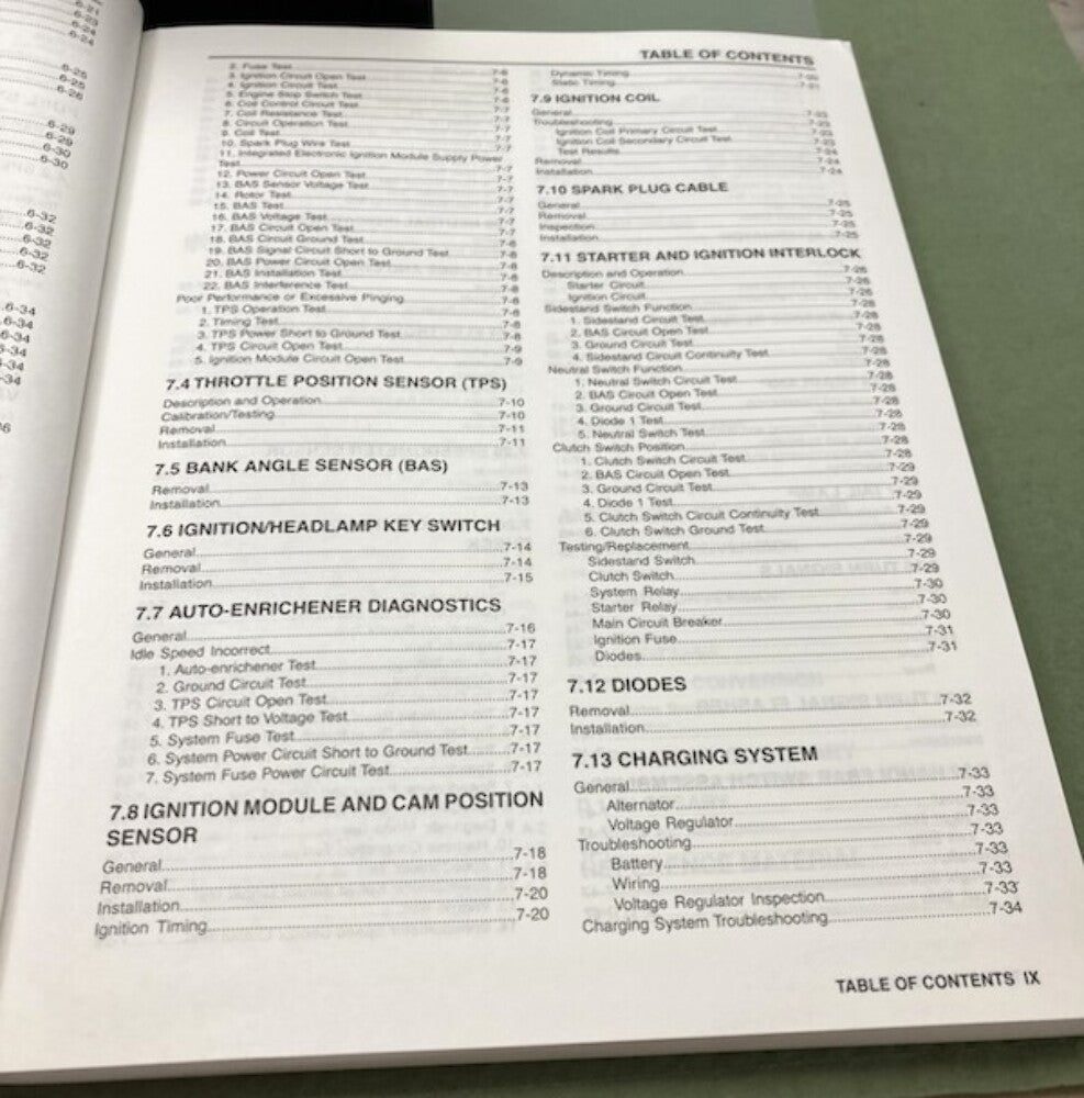Buell 99492-10Y P3 Blast Model Factory Manual 2010 New Genuine