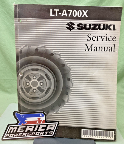 GENUINE SUZUKI 99500-46061-01E LT-A700X SERVICE MANUAL 2004