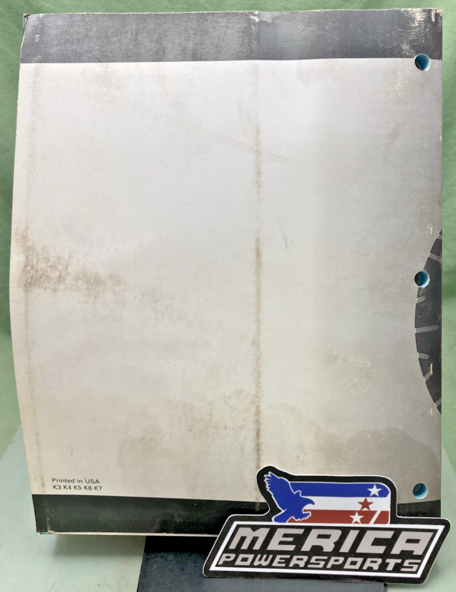 GENUINE SUZUKI 99500-36114-03E AN650/A SERVICE MANUAL 2003