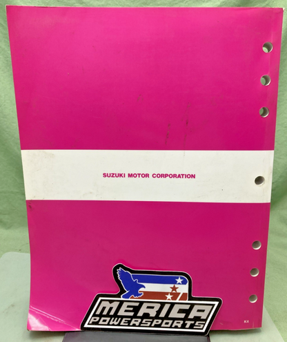 GENUINE SUZUKI 99500-46050-01E LT-V700F SERVICE MANUAL 2003