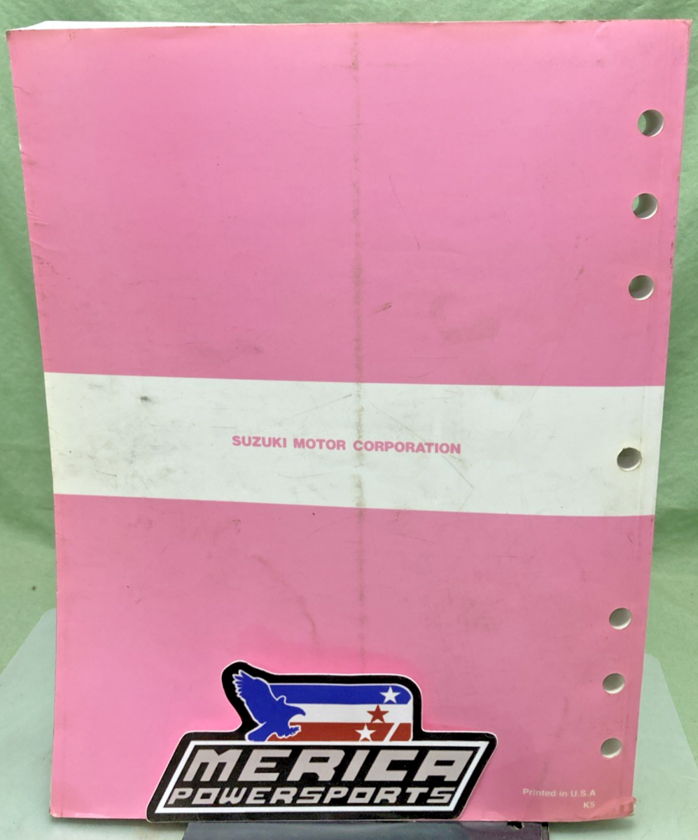 GENUINE SUZUKI 99500-46060-01E LT-A700X SERVICE MANUAL 2004