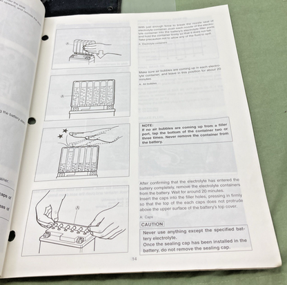 GENUINE SUZUKI 99505-01042-03E LT-A500FK2 ASSY AND PRE DELIVERY SERVICE GUIDE