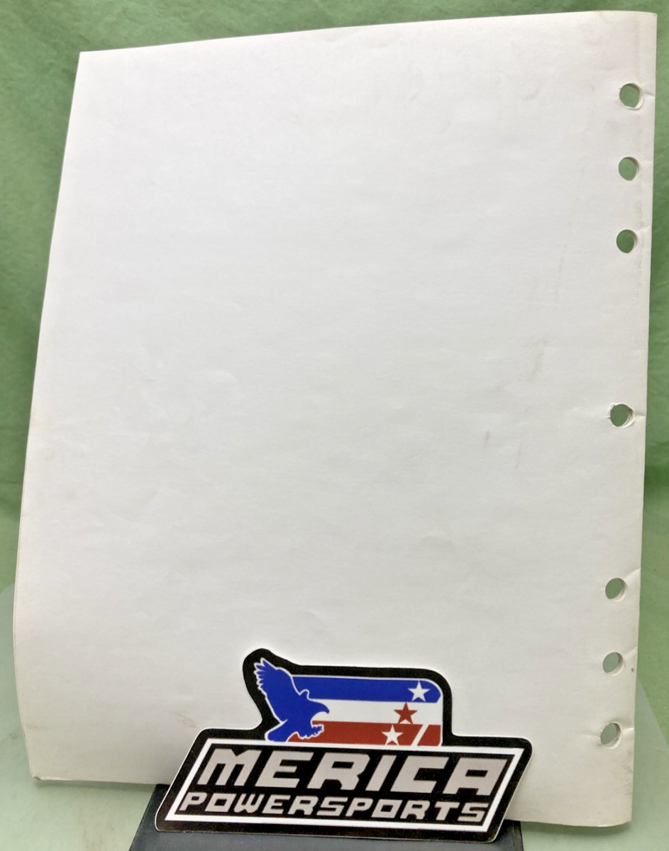 GENUINE SUZUKI 99505-01134-03E LT-V700FK4 ASSY AND PRE DELIVERY SERVICE GUIDE