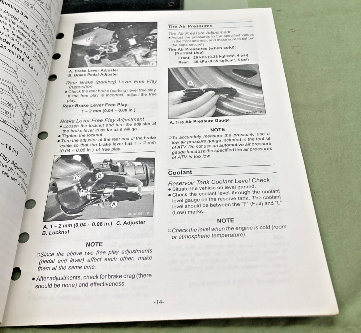 GENUINE SUZUKI 99505-01134-03E LT-V700FK4 ASSY AND PRE DELIVERY SERVICE GUIDE