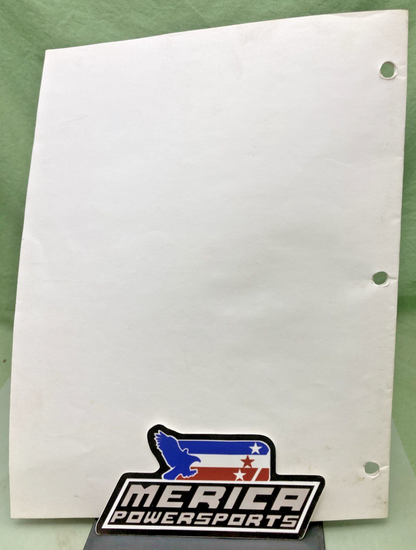 GENUINE SUZUKI 99505-01006-03E LT-Z50K6 ASSEMBLY AND PRE DELIVERY SERVICE GUIDE