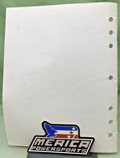 GENUINE SUZUKI 99505-01013-03E LT-A400K3/FK3 ASSY AND PRE DELIVERY SERVICE GUIDE