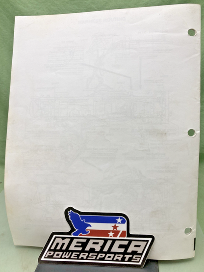 GENUINE SUZUKI 99505-01017-03E LT-A450XK7 ASSY AND PRE DELIVERY SERVICE GUIDE