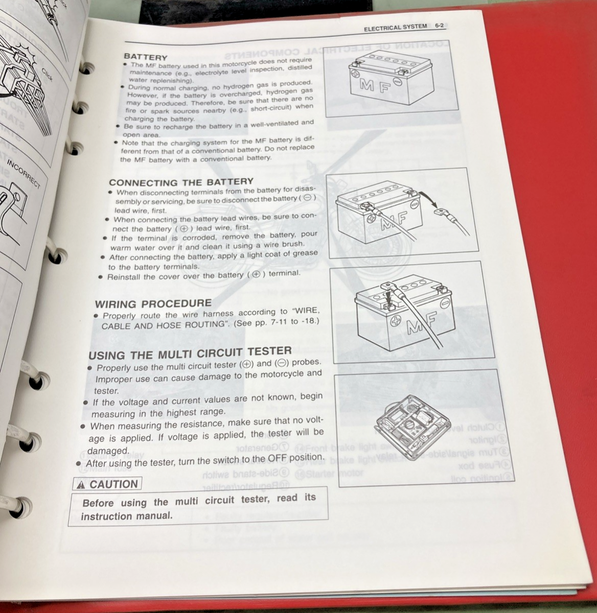 GENUINE SUZUKI 99500-32100-03E GZ250 SERVICE MANUAL 1998