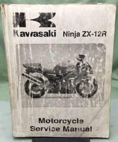 Kawasaki 99924-1253-01 Ninja ZX-12R Service Manual Genuine