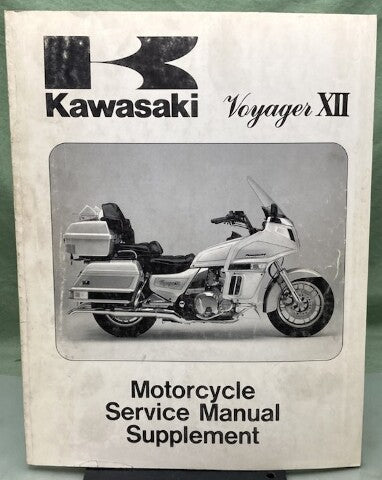 Kawasaki 99924-1089-54 Voyager XII Service Manual Supplement Genuine