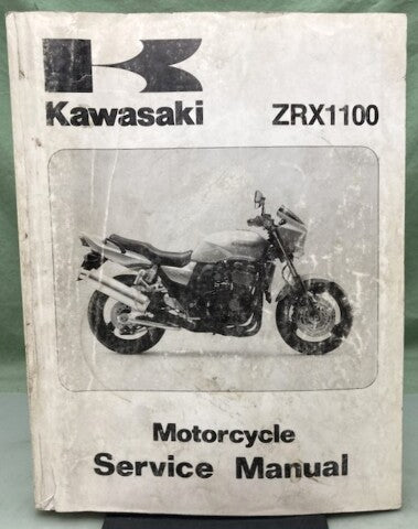 Kawasaki 99924-1196-02 ZRX1100 Service Manual Genuine