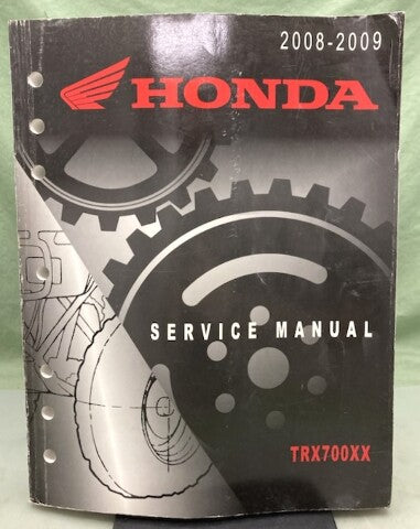 Honda 61HP601 TRX700XX Service Manual 2008-2009 Genuine