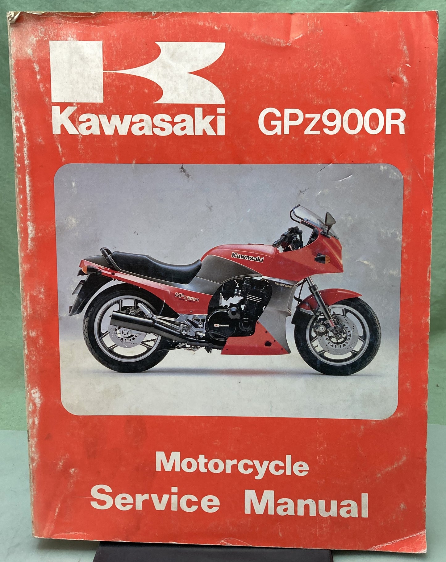 Genuine Kawasaki 99924-1048-04 GPz900R Service Manual 1989