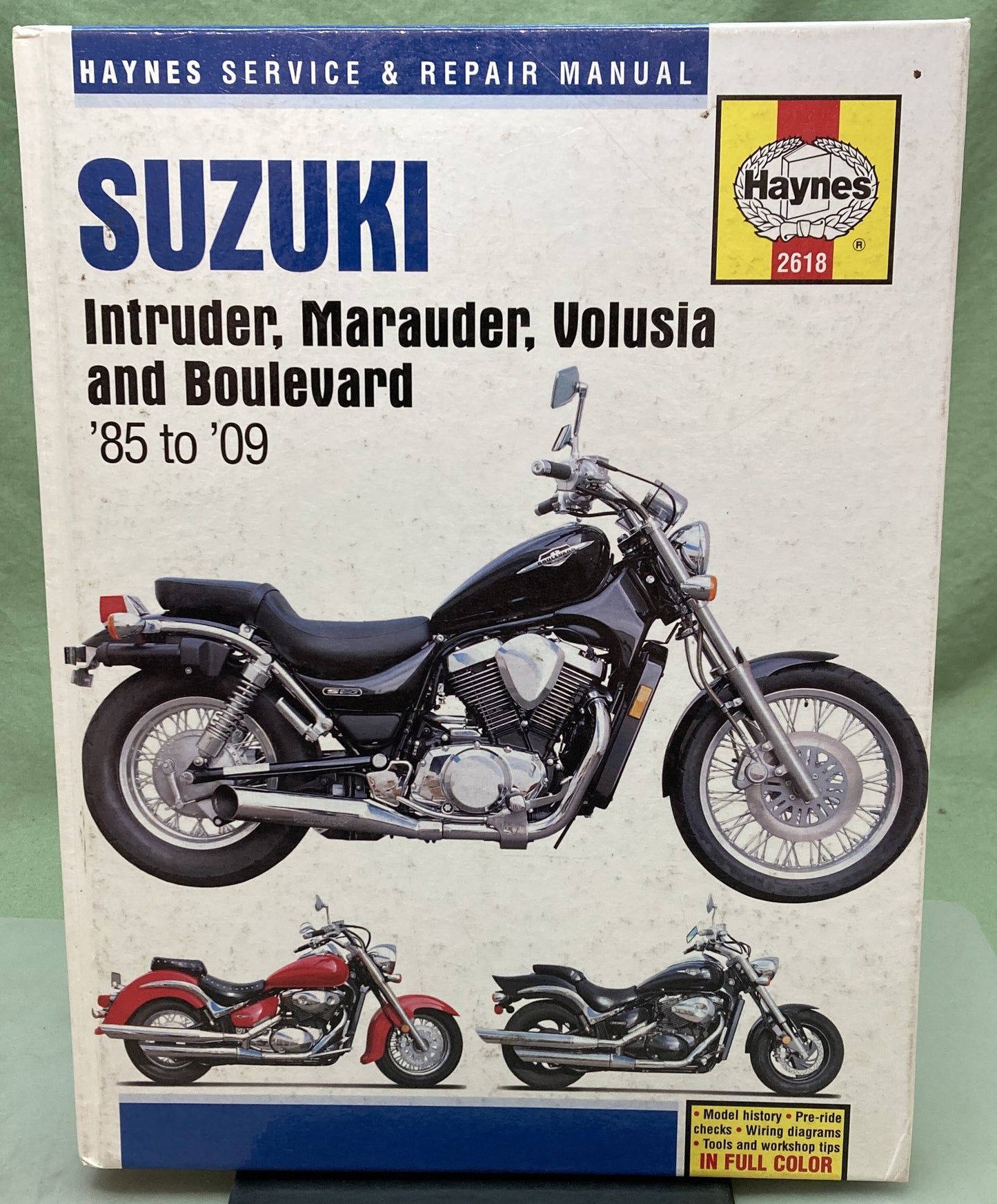 Genuine Haynes 2618 Suzuki Intruder, Marauder, Volusia Service Manual '85-'09