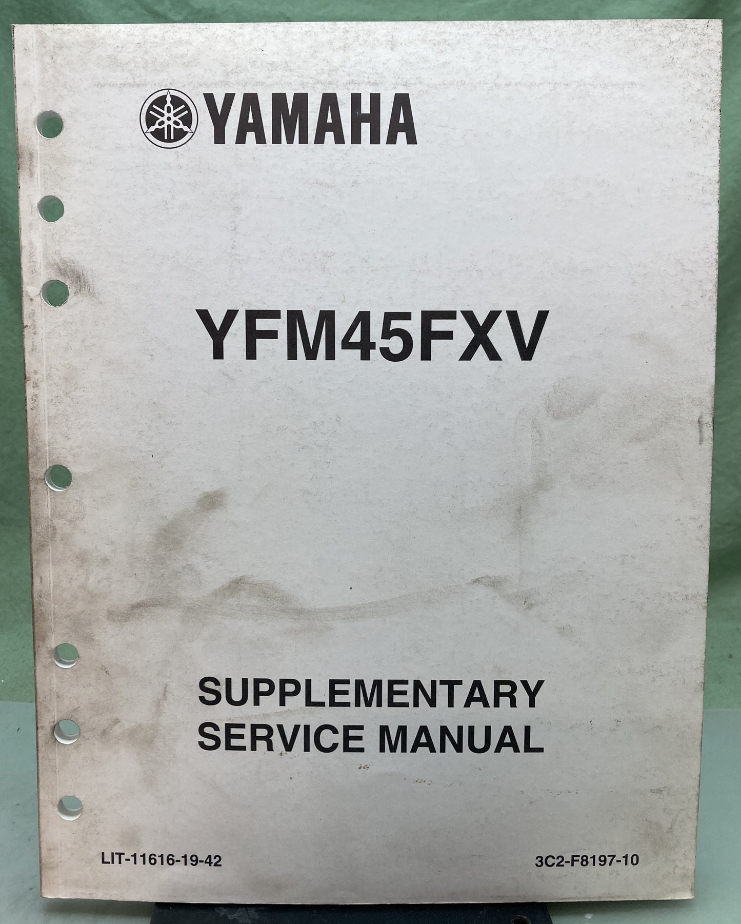 Genuine Yamaha LIT-11616-19-42 YFM45FXV Supp. Service Manual 2005