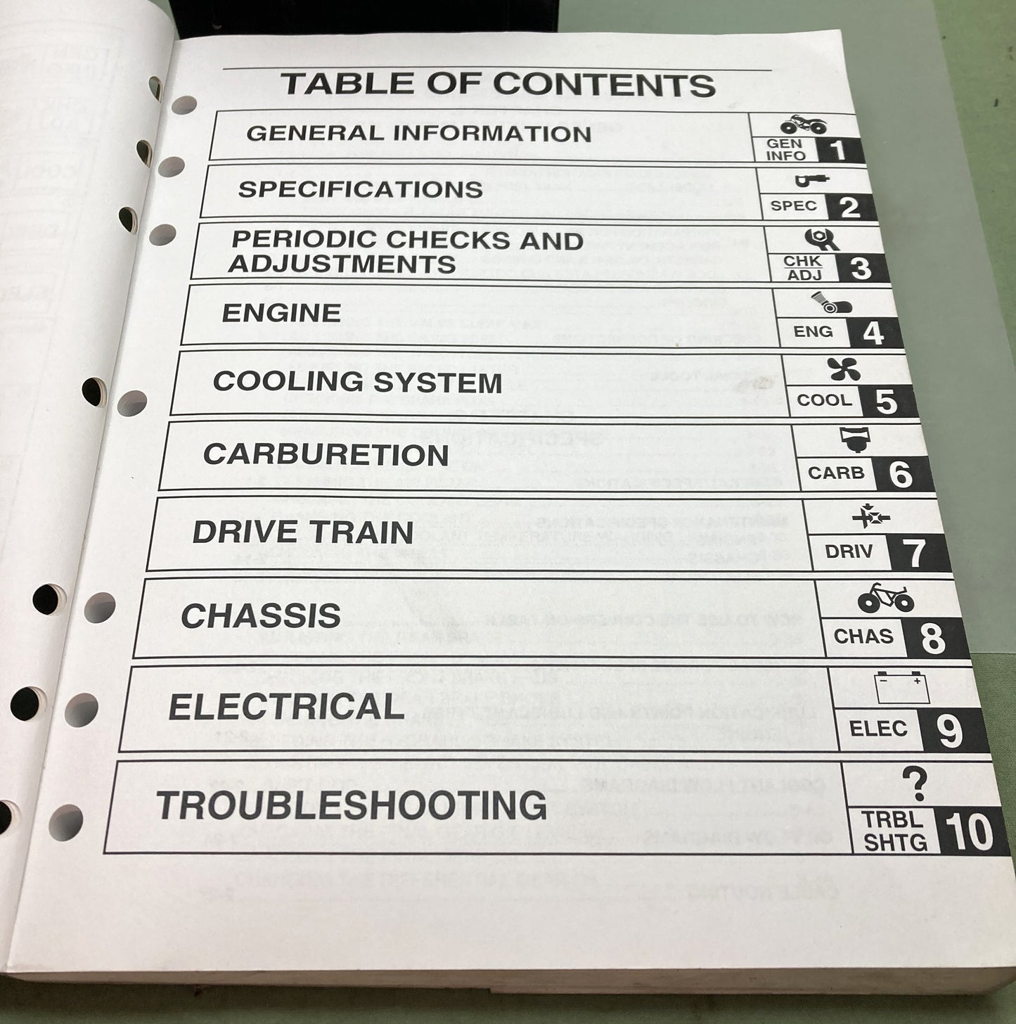 Genuine Yamaha LIT-11616-16-02 YFM400FAR Service Manual 2002