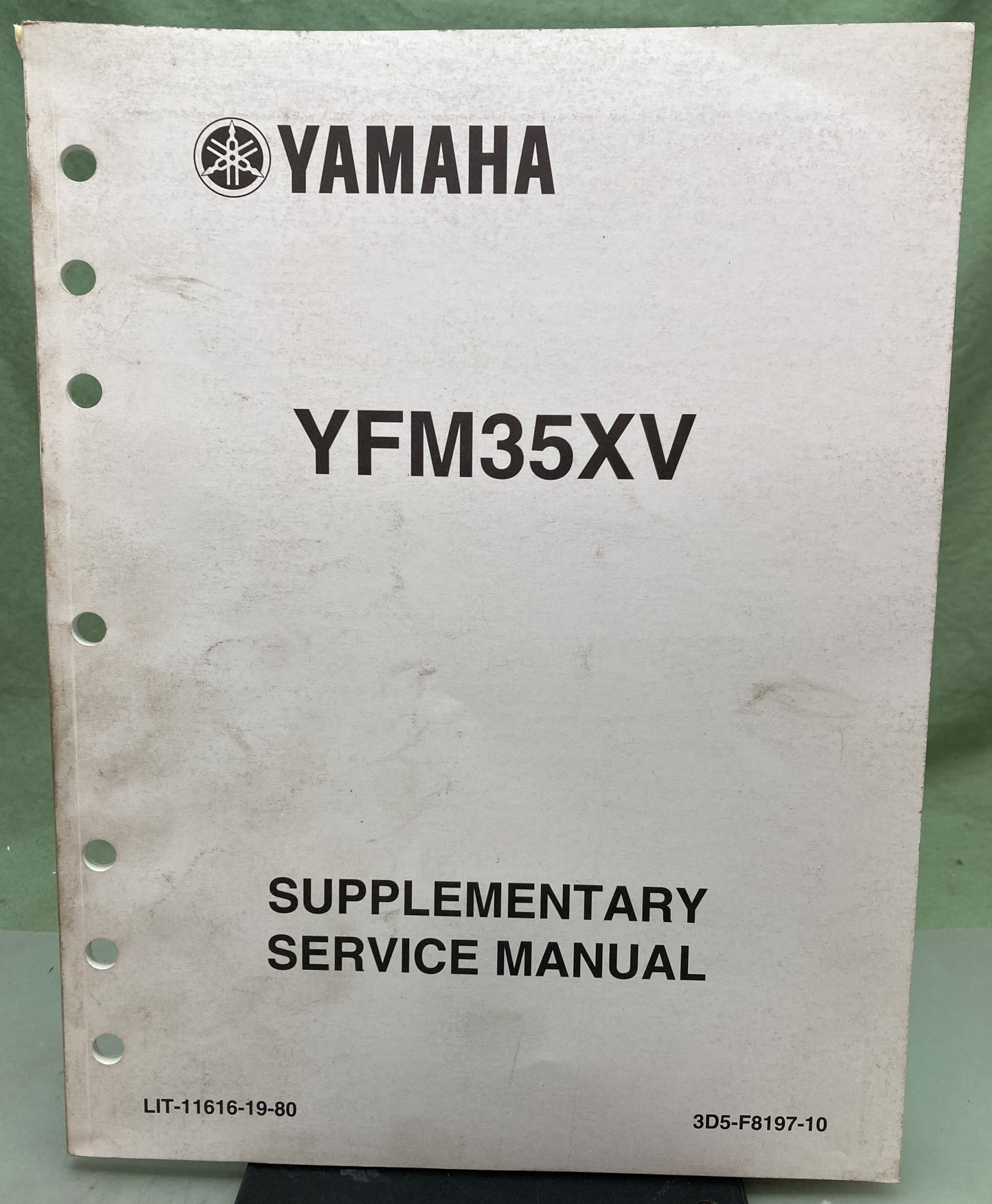 Genuine Yamaha LIT-11616-19-80 YFM35XV Service Manual 2005