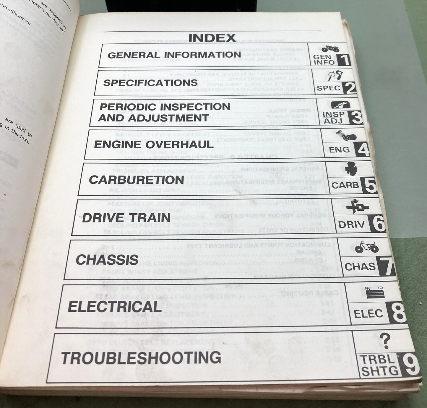 Genuine Yamaha LIT-11616-06-46 YFP 350 U Service Manual 1987