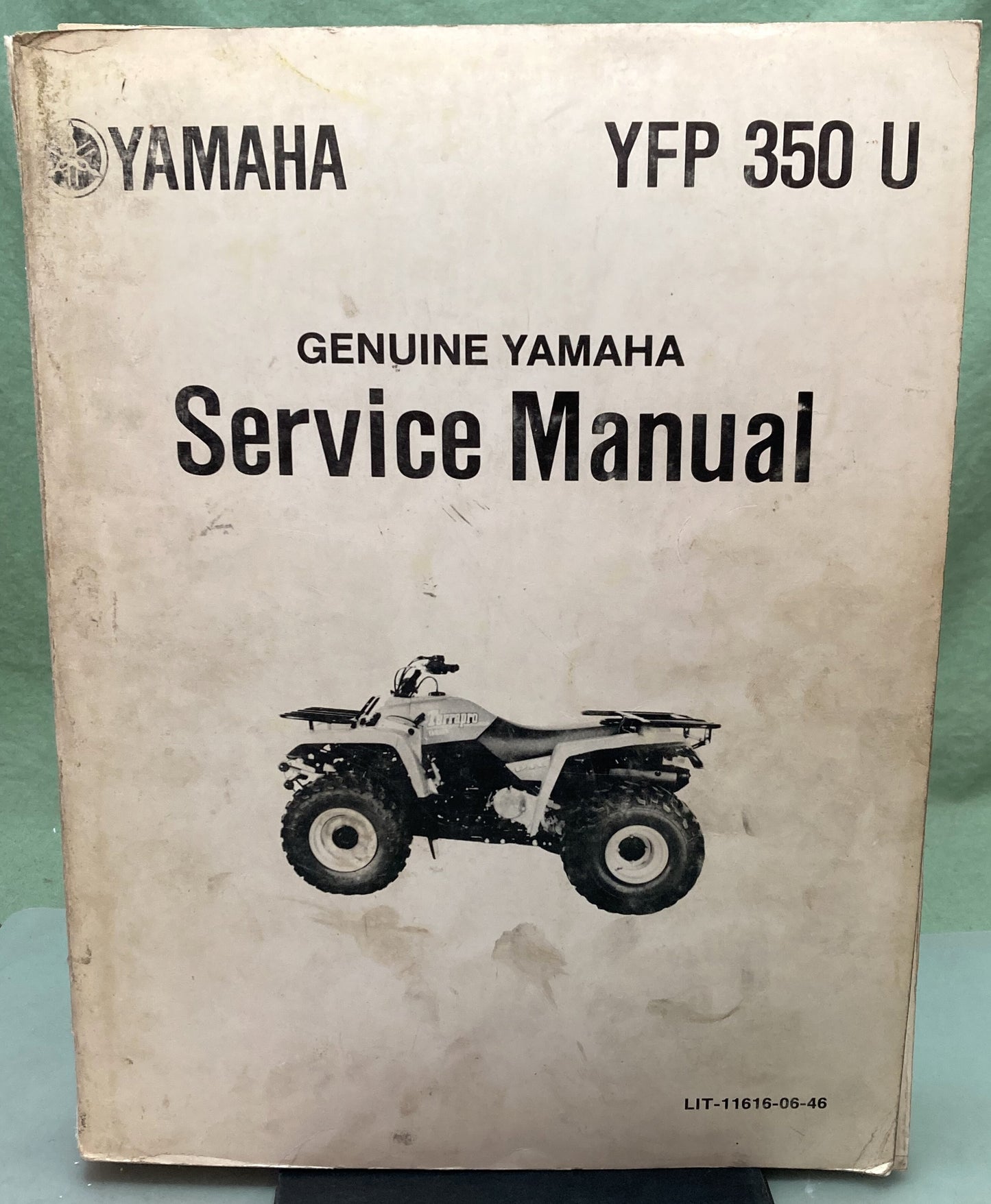 Genuine Yamaha LIT-11616-06-46 YFP 350 U Service Manual 1987