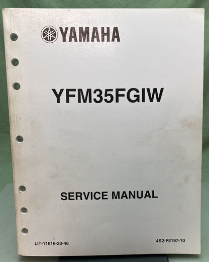 Genuine Yamaha LIT-11616-20-46 YFM35FGIW Service Manual 2006