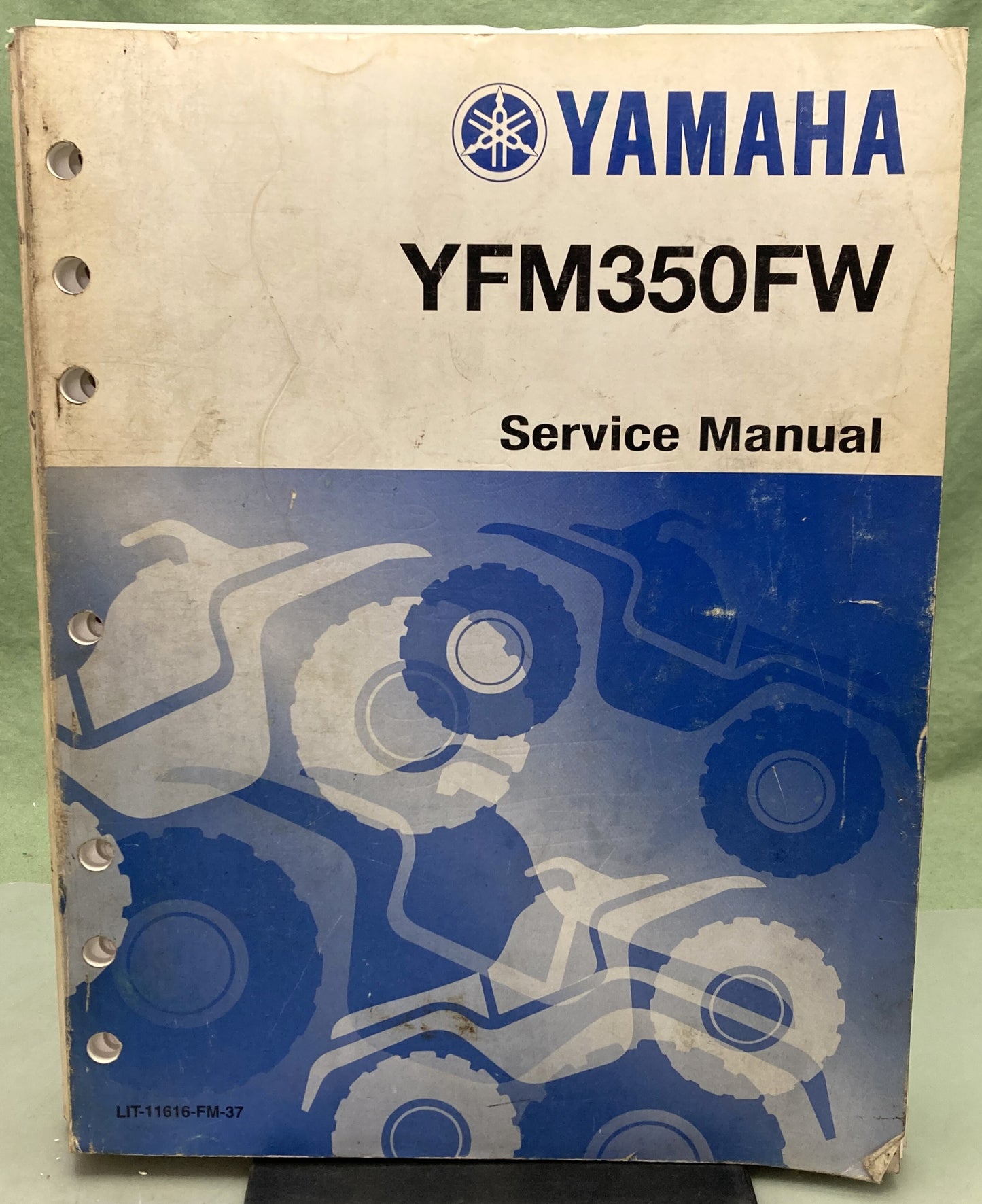Genuine Yamaha LIT-11616-FM-37 YFM350FW Service Manual 1996