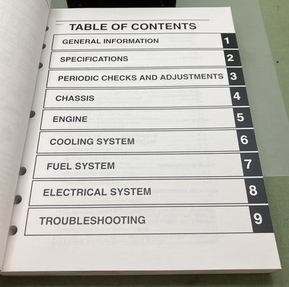Genuine Yamaha LIT-11616-19-79 FZS10V FZS10VC Service Manual 2006