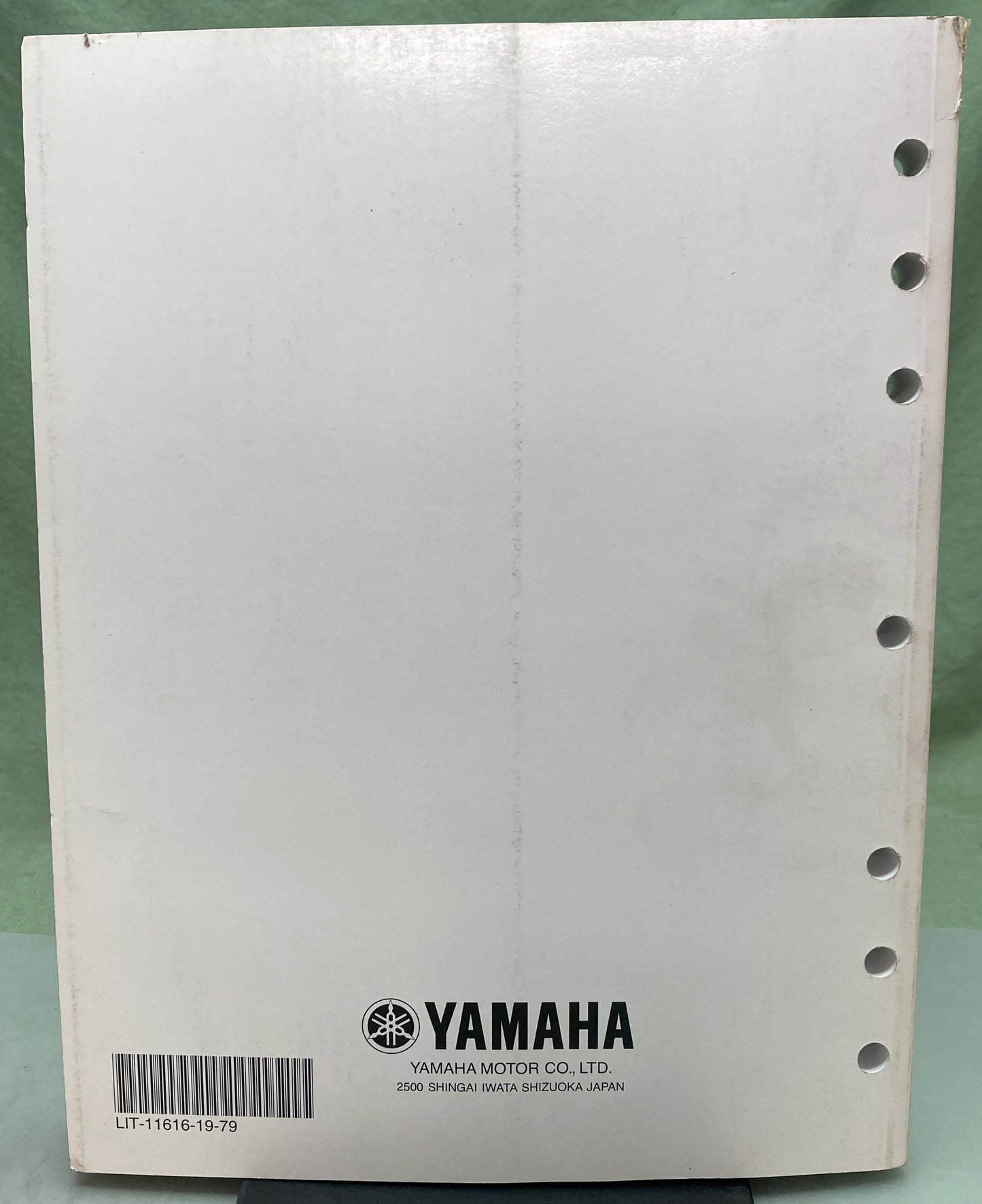 Genuine Yamaha LIT-11616-19-79 FZS10V FZS10VC Service Manual 2006