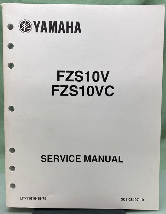 Genuine Yamaha LIT-11616-19-79 FZS10V FZS10VC Service Manual 2006