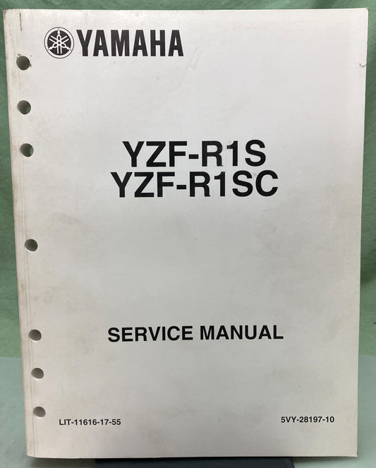 Genuine Yamaha LIT-11616-17-55 YZF-R1S, YZF-R1SC Service Manual 2003