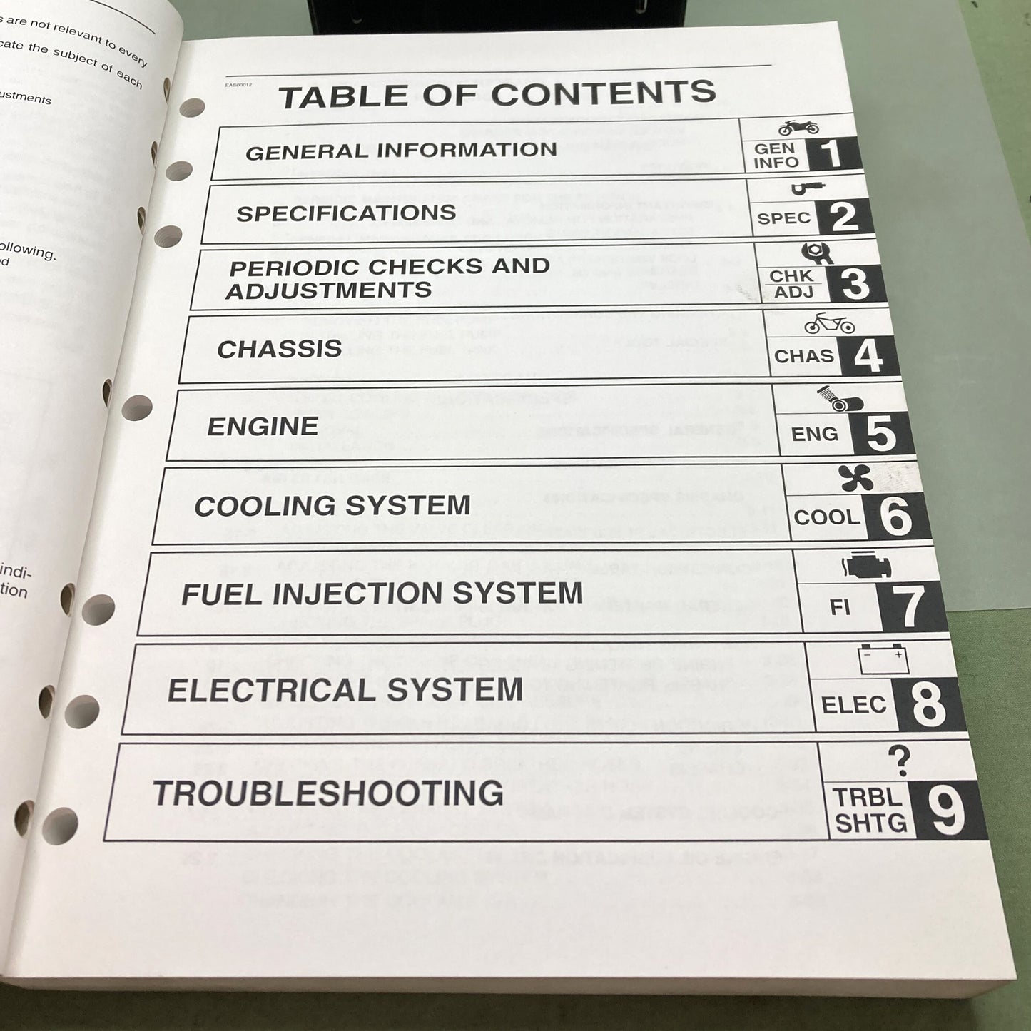 Genuine Yamaha LIT-11616-17-55 YZF-R1S, YZF-R1SC Service Manual 2003