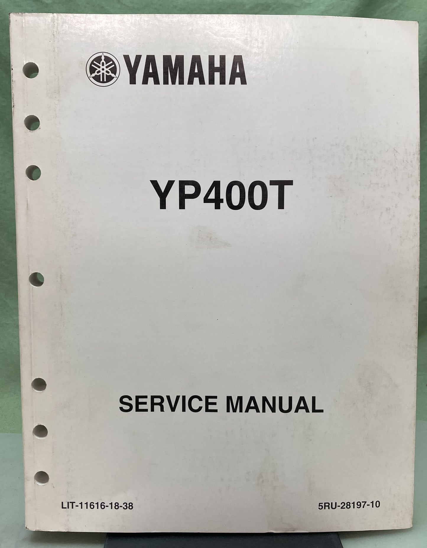 Genuine Yamaha  LIT-11616-18-38 YP400T Service Manual 2004