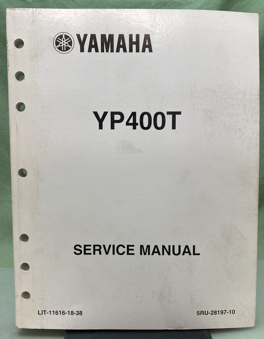 Genuine Yamaha  LIT-11616-18-38 YP400T Service Manual 2004
