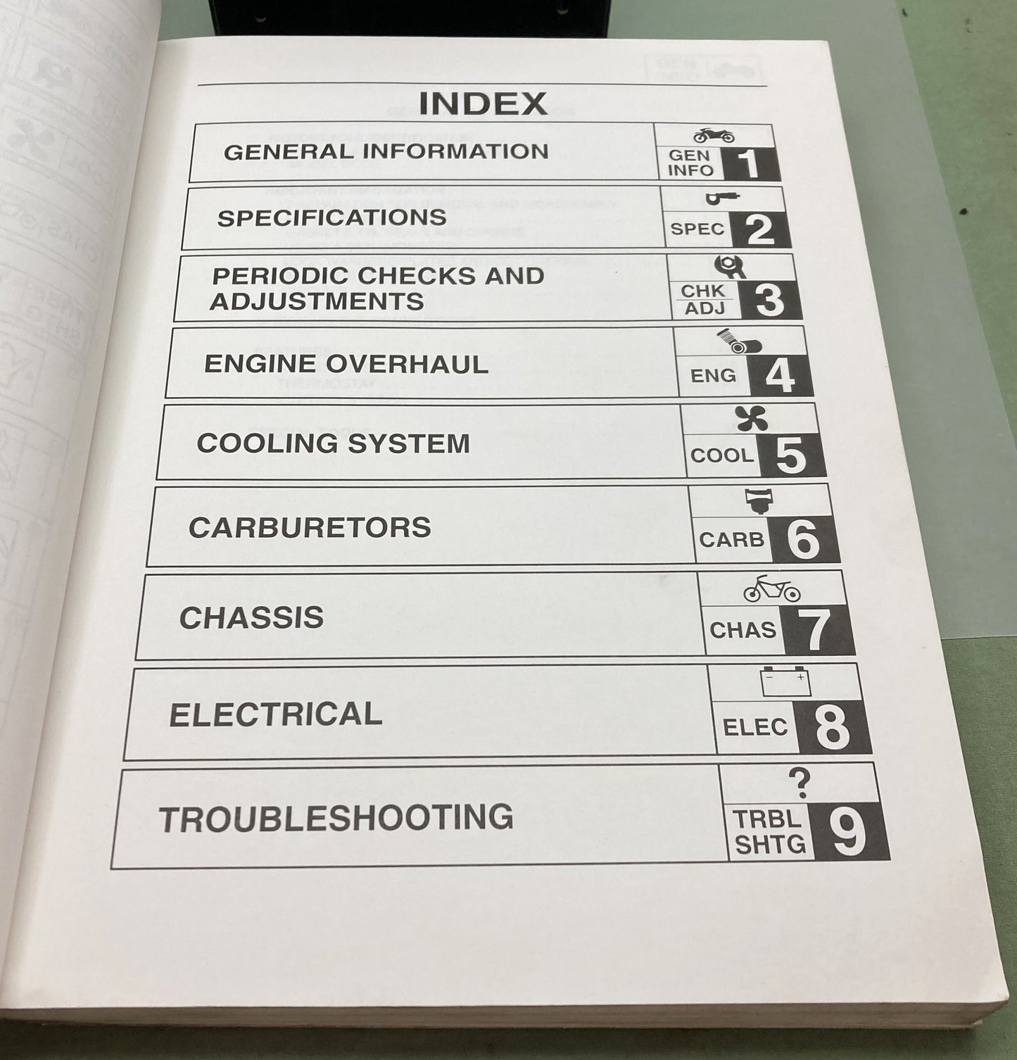Genuine Yamaha  LIT-11616-12-62 YZF-R6L, YZF-R6CL Service Manual 1999