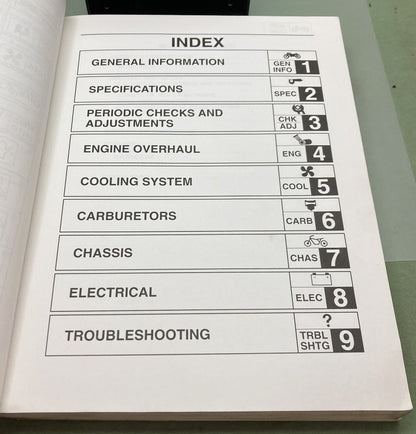 Genuine Yamaha  LIT-11616-12-62 YZF-R6L, YZF-R6CL Service Manual 1999