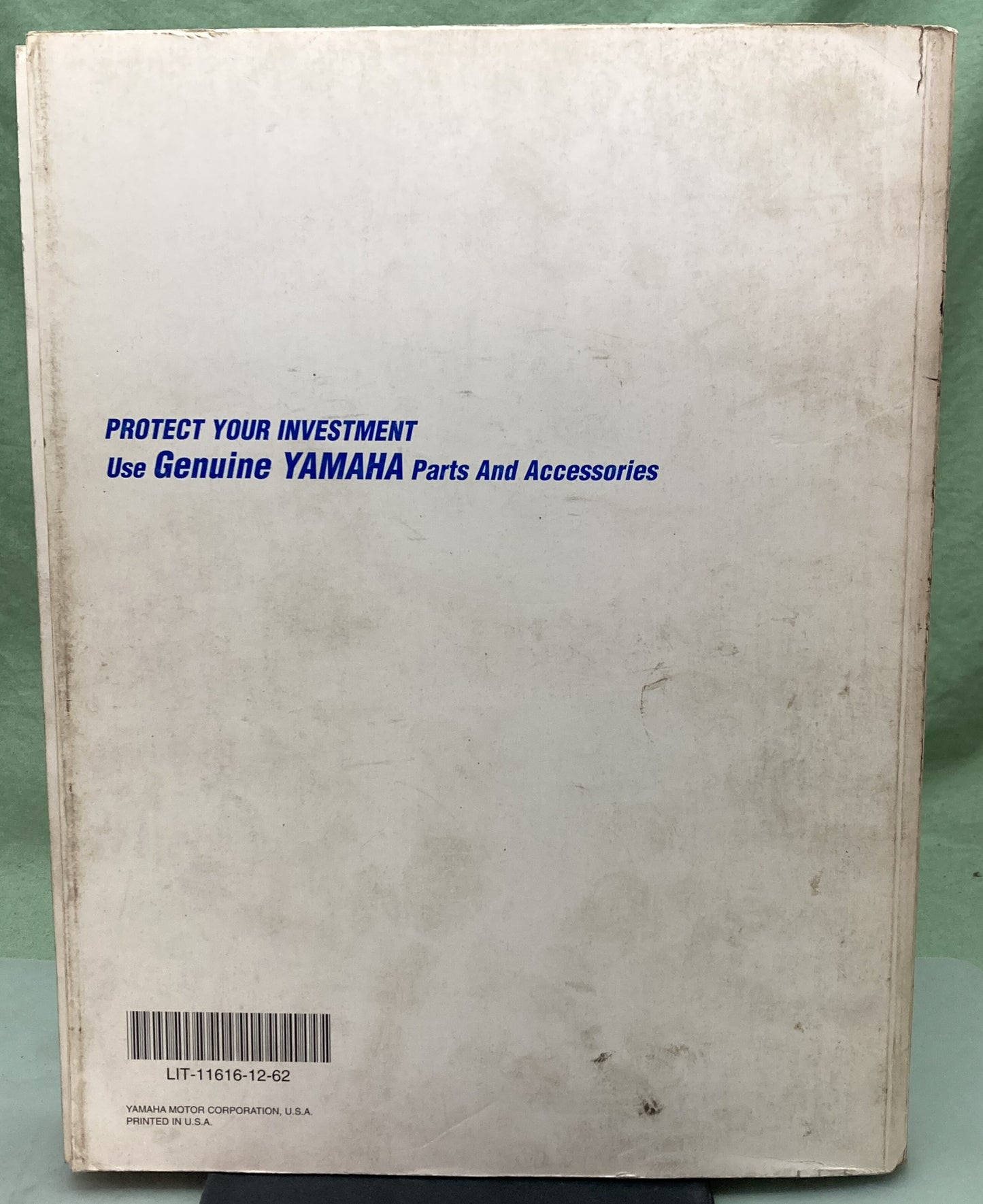 Genuine Yamaha  LIT-11616-12-62 YZF-R6L, YZF-R6CL Service Manual 1999