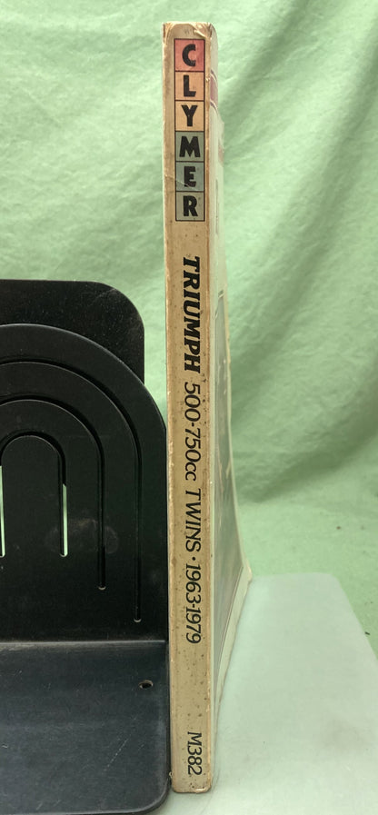 Genuine Clymer M382 Triumph 500-750cc Twins Service Manual 1963-1979