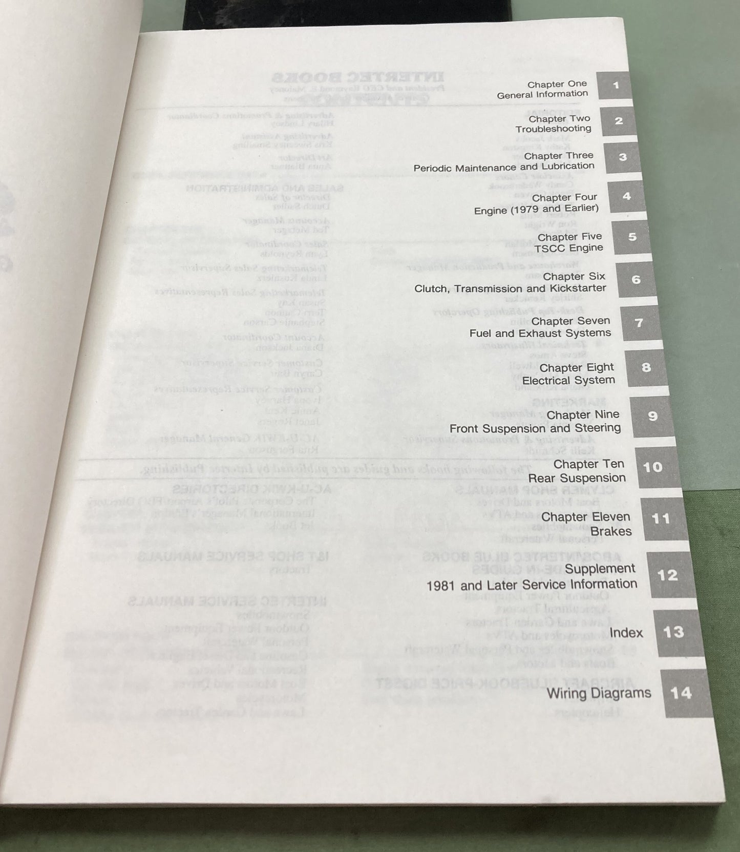 Genuine Clymer M370 Suzuki GS750 Fours Service Manual 1977-1982