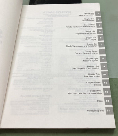 Genuine Clymer M370 Suzuki GS750 Fours Service Manual 1977-1982