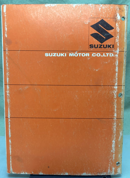 Genuine Suzuki RV125 Service Manual 1972