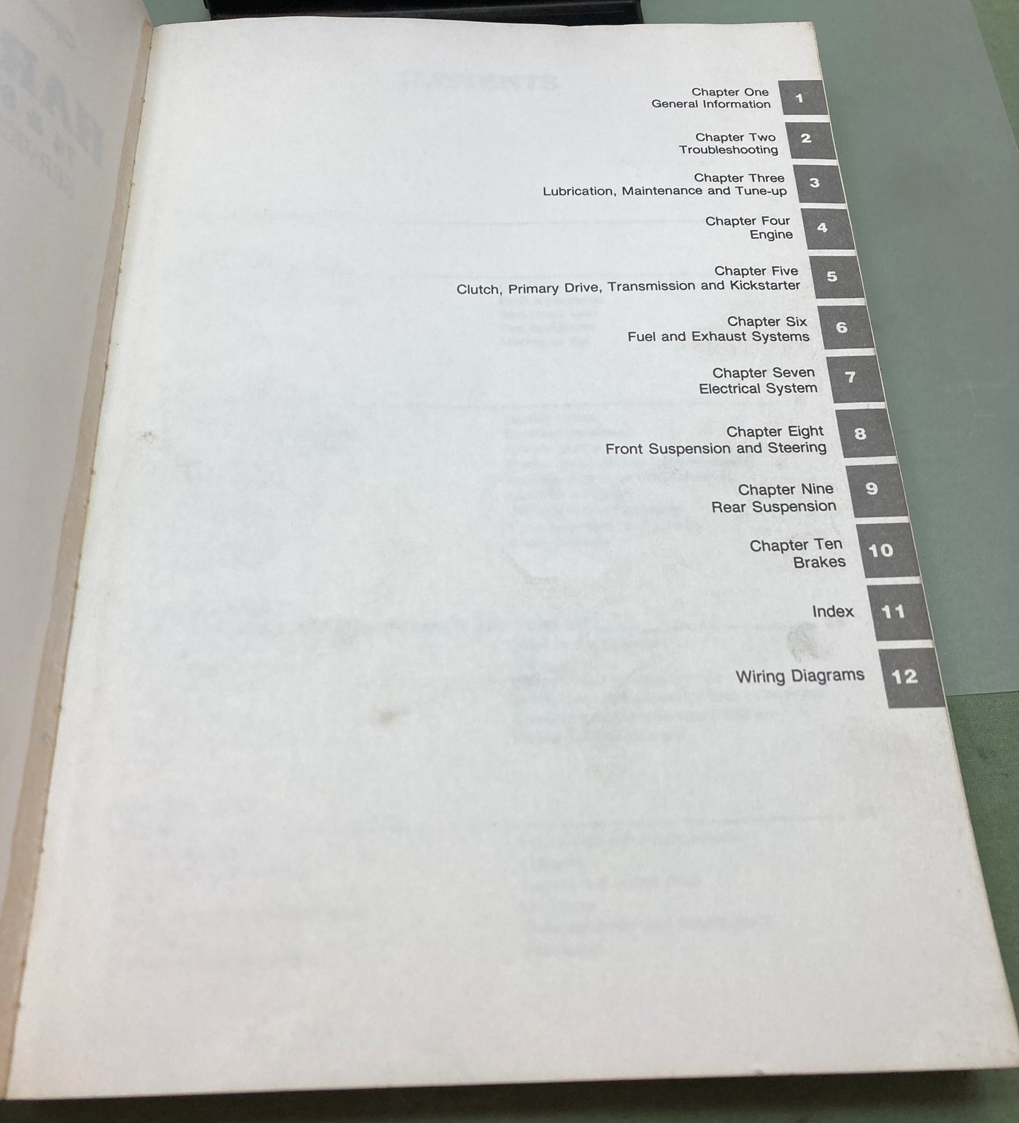 Genuine Clymer M420 Harley Davidson 74 and 80 4-Speed V-Twins Service Manual