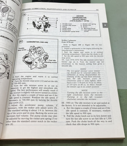 Genuine Clymer M420 Harley Davidson 74 and 80 4-Speed V-Twins Service Manual