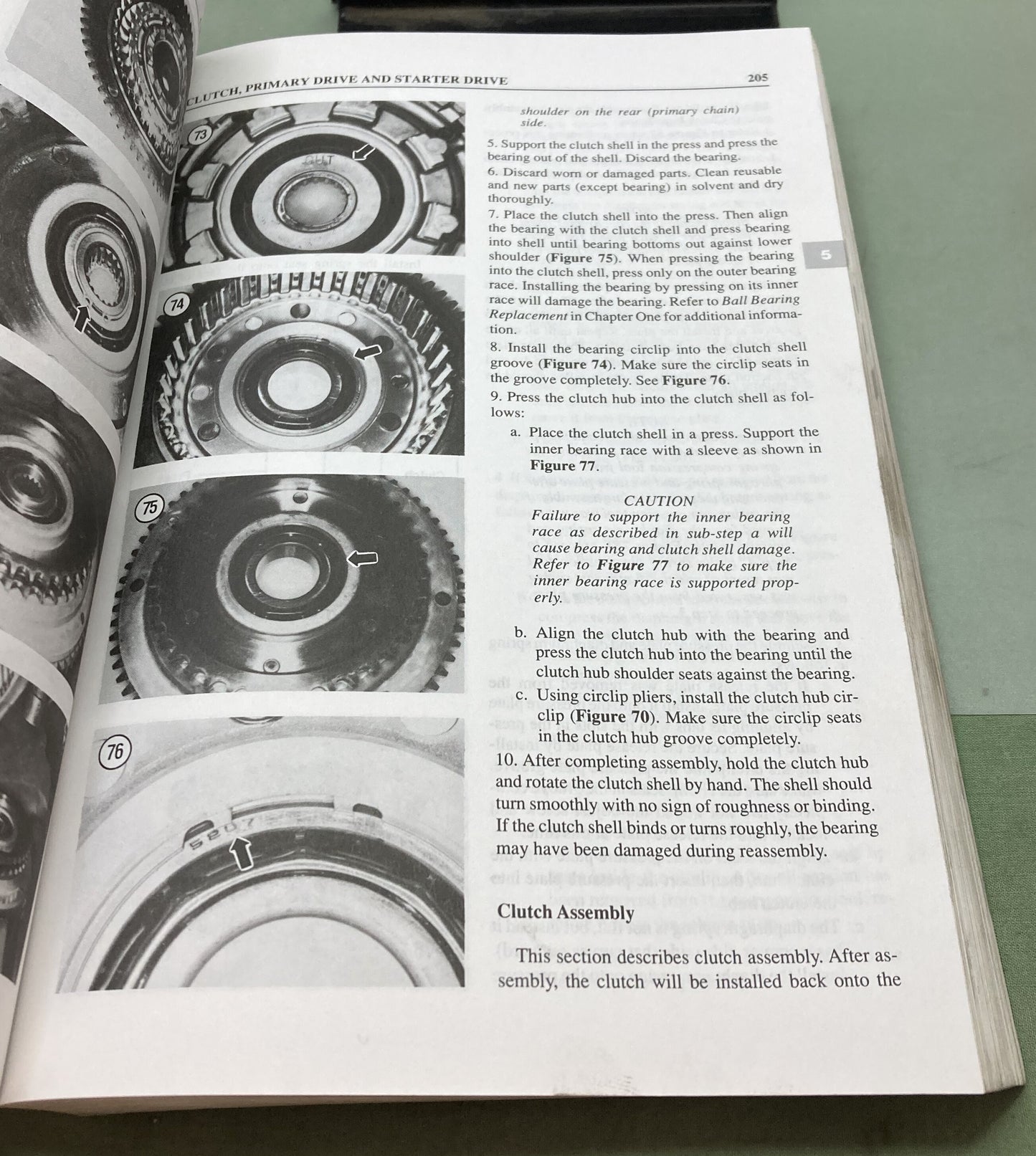 Genuine Clymer M421-3 Harley Davidson FLS/FXS Evolution Service Manual '84-'99