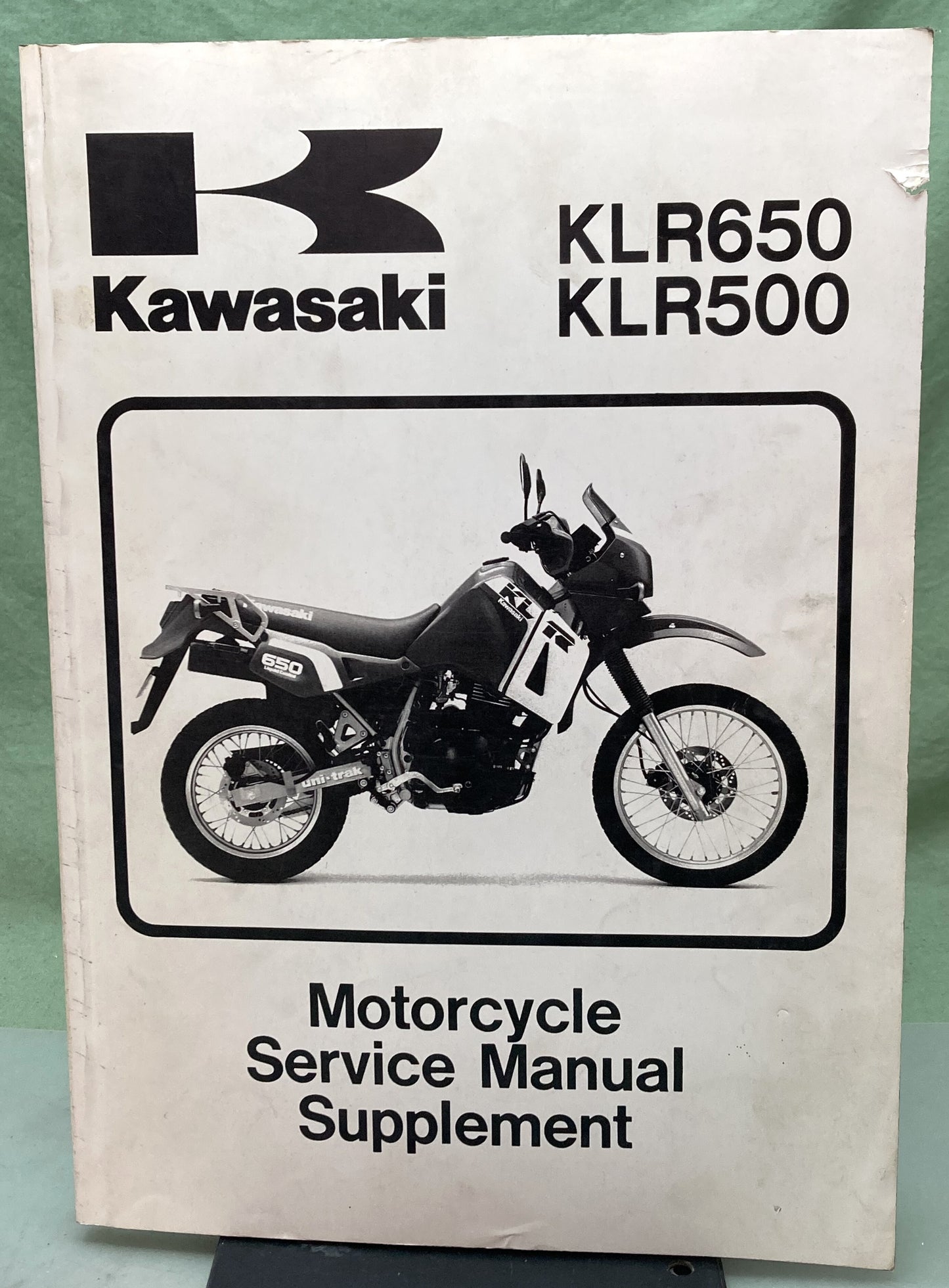 Genuine Kawasaki 99924-1080-61 KLR650 KLR500 Supp. Service Manual 2004