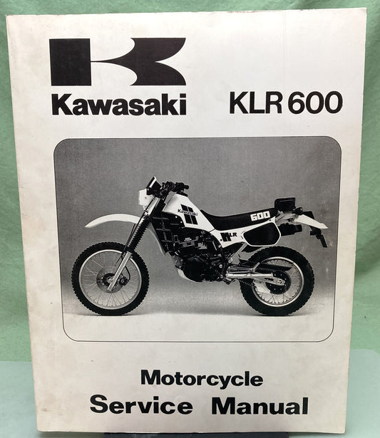 Genuine Kawasaki 99924-1050-01 KLR600 Supp. Service Manual 1997