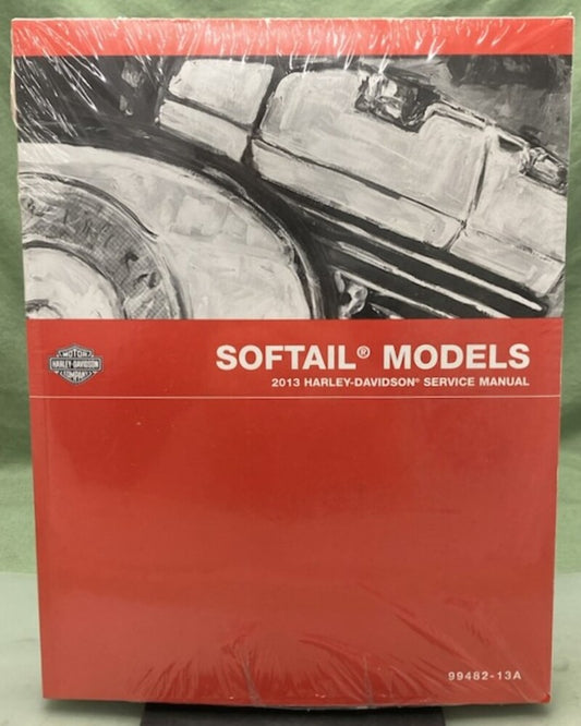 Harley Davidson 99482-13A Softail Models Service Manual 2013 New Genuine