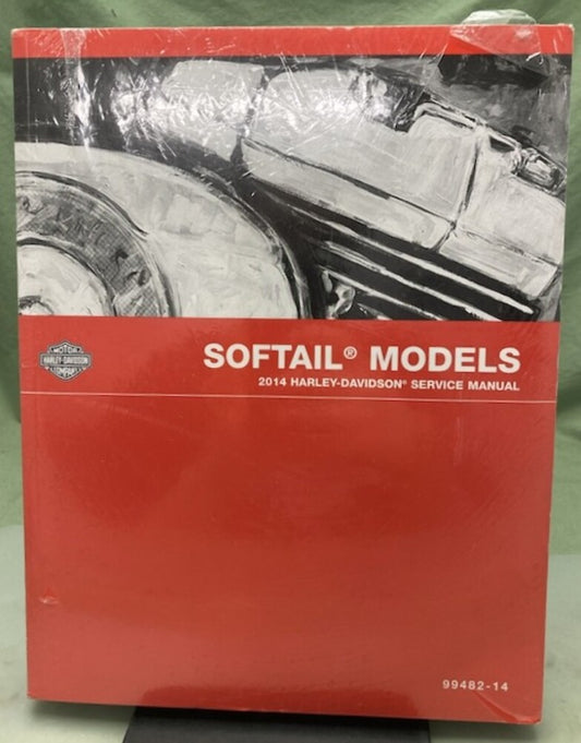 Harley Davidson 99482-14 Softail Models Service Manual 2014 New Genuine